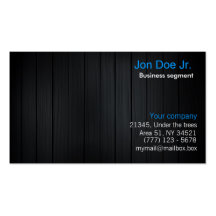 Wood texture business card