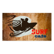 Wood Textured Business Card