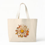 Wood Zodiac wheel of life bags