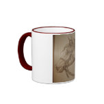 Woodburned "Eyes Of Dawn" 11oz Ringer Mug