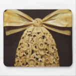 Woodcarving of a cravat mousepads