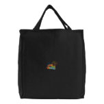Wooden Bridge embroidered bags