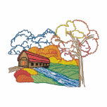 Wooden Bridge embroidered shirts