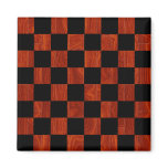 Wooden Chequerboard magnets