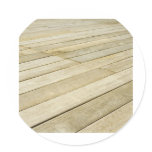 Wooden flooring stickers