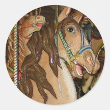 Wooden Horse Sticker
