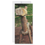 Wooden Horses rack cards