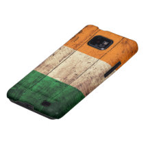 Wooden Ireland Flag Samsung Galaxy Cover