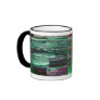 Wooden Mug Digital Realism Purple Green