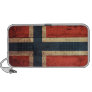 Wooden Norway Flag