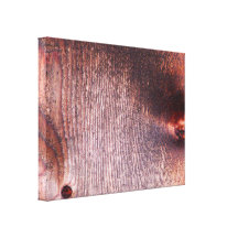 Wooden Panel Stretched Canvas Print