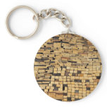 Wooden Puzzle keychains