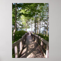 Wooden Railing Posters