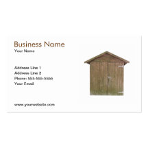 Wooden Shed Business Card