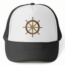 Wooden Ship's Wheel