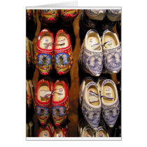 Wooden Shoes Card