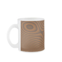 Woodgrain Textured Mug