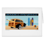 Woodies and Waves-Card
