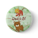 Woodland Bear Button