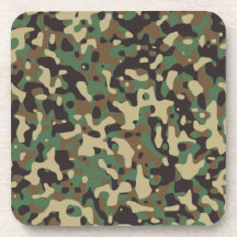Woodland Camo Coasters