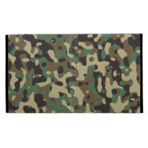 Woodland Camo iPad Folio Case