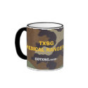 woodland camo, Medical rangers skull large cup mugs