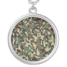 Woodland Camo Necklace