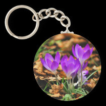 Woodland Crocuses keychains