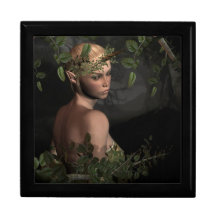 Woodland Elf Keepsake Box