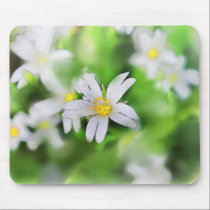 WOODLAND FLOWERS mousepads