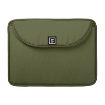 Woodland Green Macbook Pro Flap Sleeve Sleeve For MacBook Pro