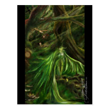 Woodland Green - Postcard