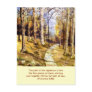'Woodland Path (Christian)' Postcard