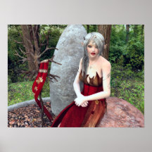 Woodland Princess Fantasy Poster