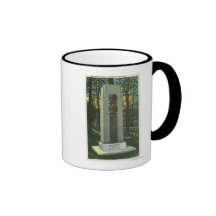 Woodlawn Cemetery, Mark Twain Gravestone Scene Mug