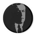 Woodrow Wilson silhouette magnets