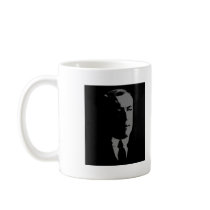 Woodrow Wilson silhouette Mug