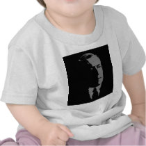 Woodrow Wilson silhouette Tee Shirts