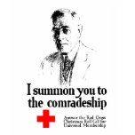 Woodrow Wison Red Cross Poster t-shirts