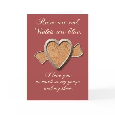 Woodturners Love Wooden Heart Card Template by alinaspencil