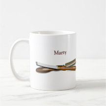 Woodturning Tools Personalised Gift Mug