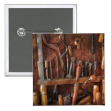 Woodworker - Old tools Button