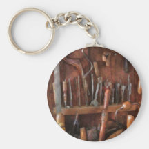 Woodworker - Old tools Key Chain