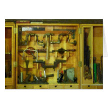 Woodworking Tools Greeting Cards