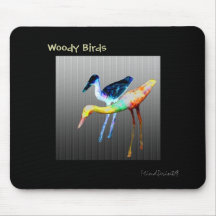Woody Birds Mousepads