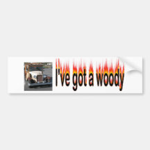 Woody Bumper Sticker