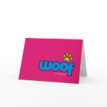 Woof Get Well Card