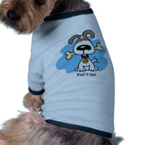 Woof is good. doggie tshirt