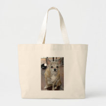 woof-Ladybug.jpg Tote Bags