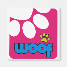 Woof Magnet